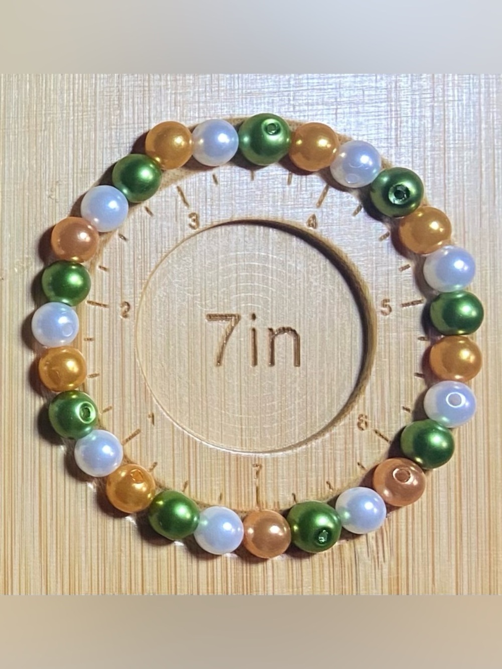 🌎 Earth Day “Natural Harmony” Beaded Bracelets — Made to Order 🌎